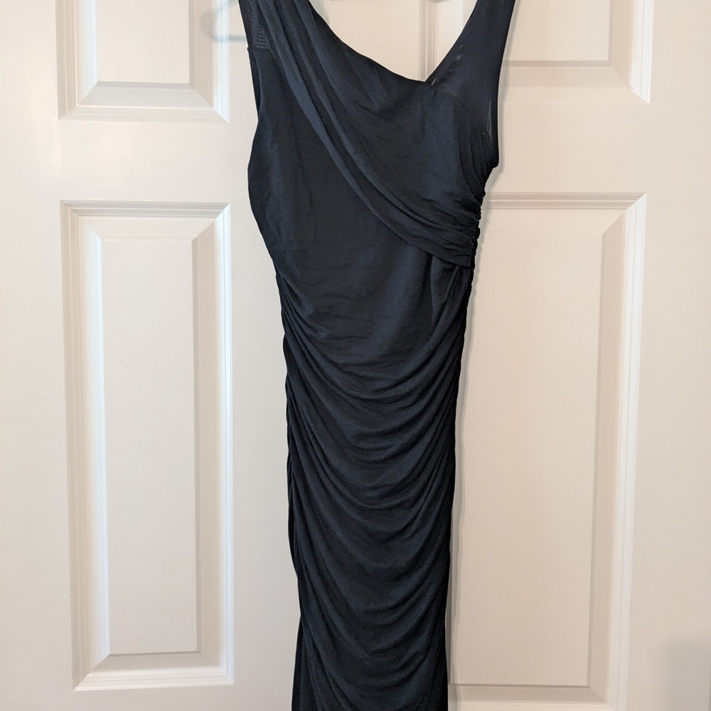 Express Sheath Dress Ruched Cocktail